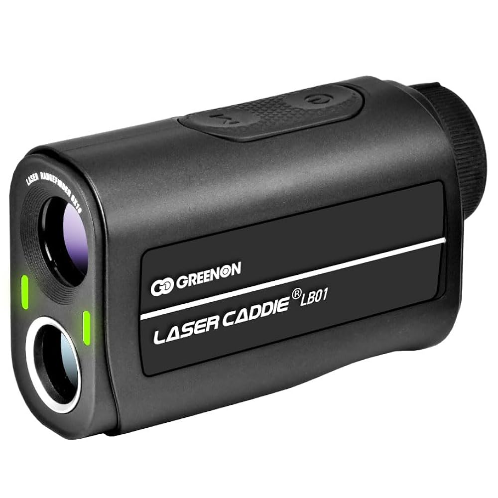 グリーンオン レーザー距離計 LASER CADDIE レーザーキャディー Amazon.co.jp: GreenOn（グリーンオン）LASER CADDIE GL02
