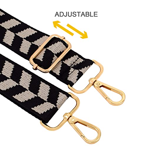 Image of Replacement Purse Strap Shoulder Strap Adjustable Crossbody Strap for Women Crossbody Wide Shoulder Bag