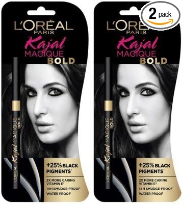 L’Oreal Paris Kajal Magique 0.35 g(Bold) combo (pack of 2)