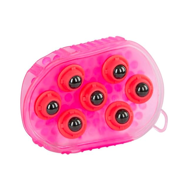 EXCELLENT Cepillos Para Caballo Pincel Magnético Masaje Rosa