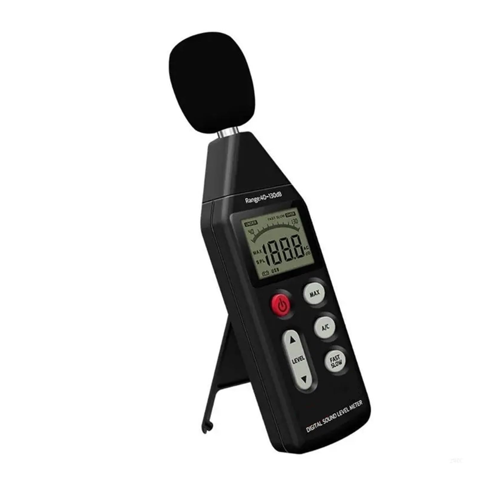 Digital Sound Level Meter Noise Decibel Pressure Tester 40-130dB Measure Reader Accurate Measurement