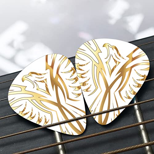 Ensemble de 12 médiators de guitare Phoenix pour guitare acoustique, guitare électrique, contrebasse, ukulélé - Les Beatles, Paul McCartney, John Lennon, RIngo Starr, George Harrison Ensemble de 12 médiators de guitare Phoenix pour guitare acoustique, guitare électrique, contrebasse, ukulélé – Image 8