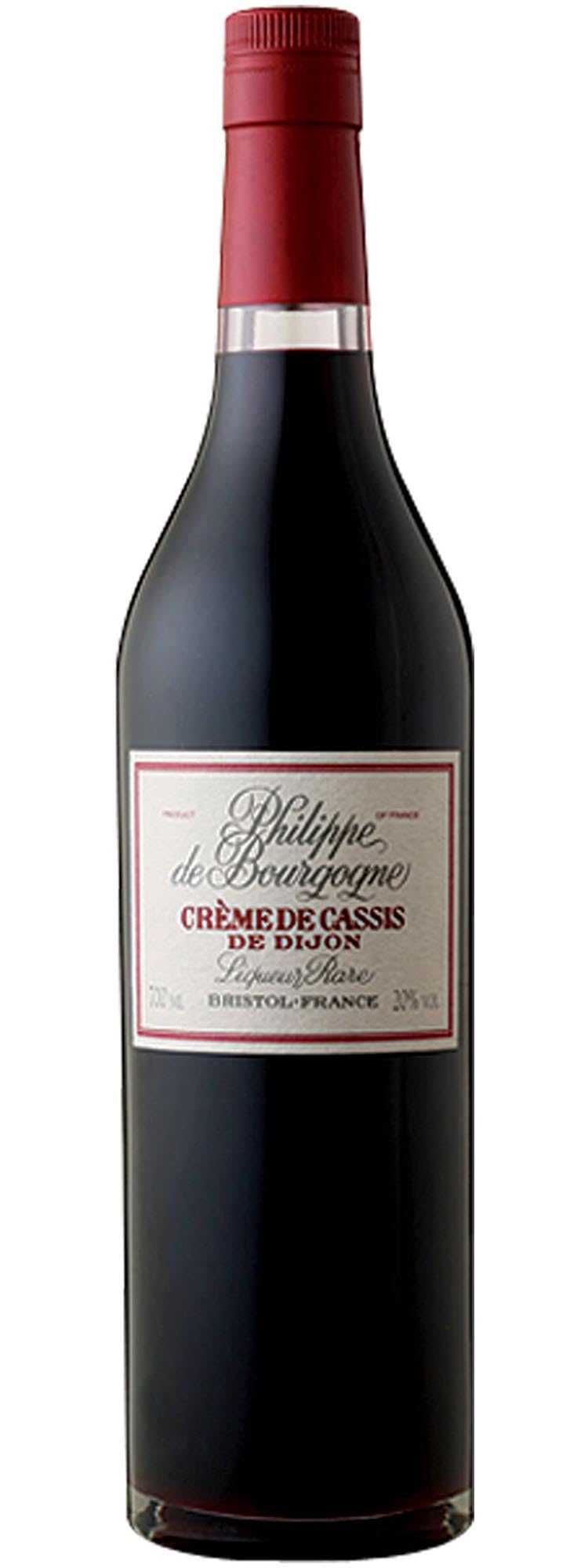 Philippe de Bourgogne Ladoucette Crème de Cassis Schwarzer Johannisbeerlikör (1 x 0.7 l)