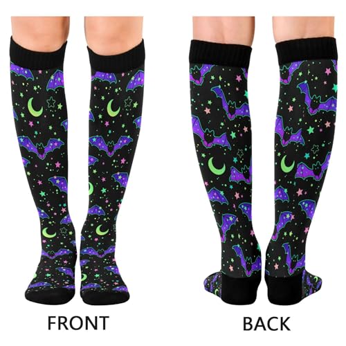 Compression Socks for Men Women Sport Knee High Socks Support for Athletic Running Hiking Cycling Fitness Travel2