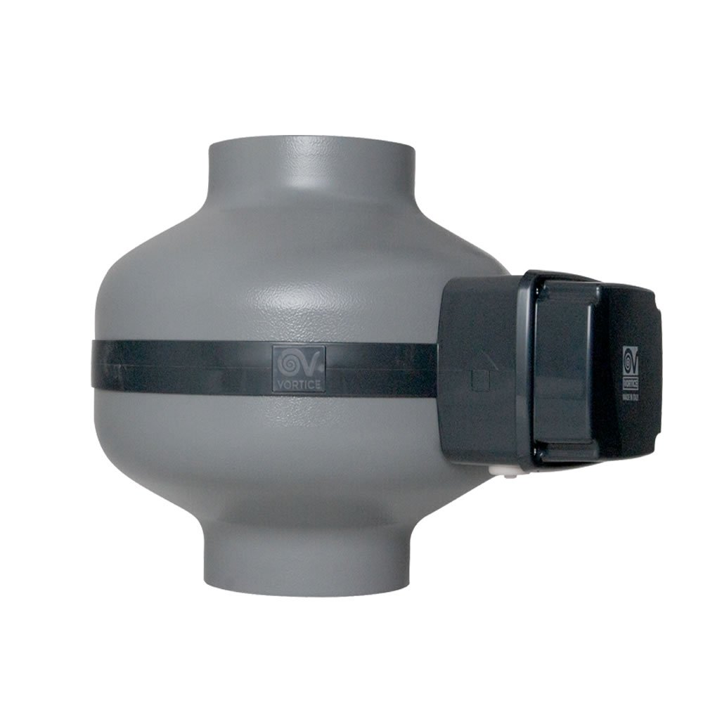 Vortice Ventilatore tubolare a risparmio energetico, serie CA ES, versione in metallo, in diverse misure IP44, [versione]: 200