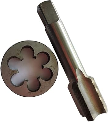 HUAZHICHUN 1PC M26Ã—2mm Tap and Die Set,Metric HSS Tap and Die Set Right Hand Tap