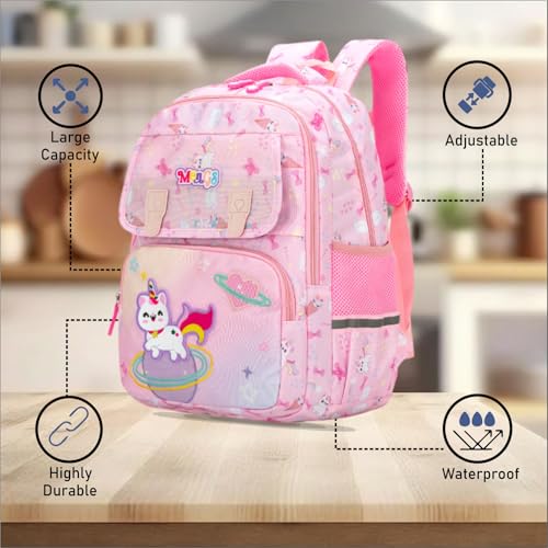 Image of Tinytot 22 Litre 17-Inch Waterproof Large School Bag for Boys & Girls, Kids School Bag, School Backpack for Girls and Boys, for Kids, Ideal for Children