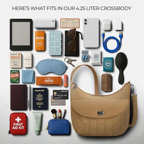 Image of Travelon Anti-Theft Runways Medium Crossbody