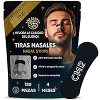 PACK PRO PREMIUM 120 Tiras Nasales Deportivas. Tiras Nasales Antironquidos para Dormir. Alivia la Congestión Nasal Para una Mejor Respiración. Nasal Strips Negras Para Reducir Ronquidos Tiritas Nariz