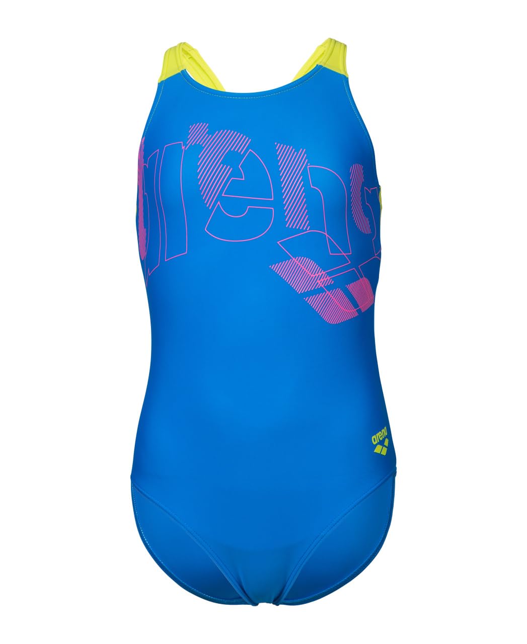 ARENA Girl'S Tales Swimsuit V Back Traje de baño de una Pieza Niñas