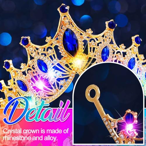 Diadema de cristales para graduación y tocados de fiesta mujer 6
