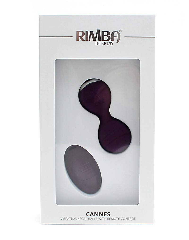 rimba Cannes Vibrating Balls, Lila, 280 g