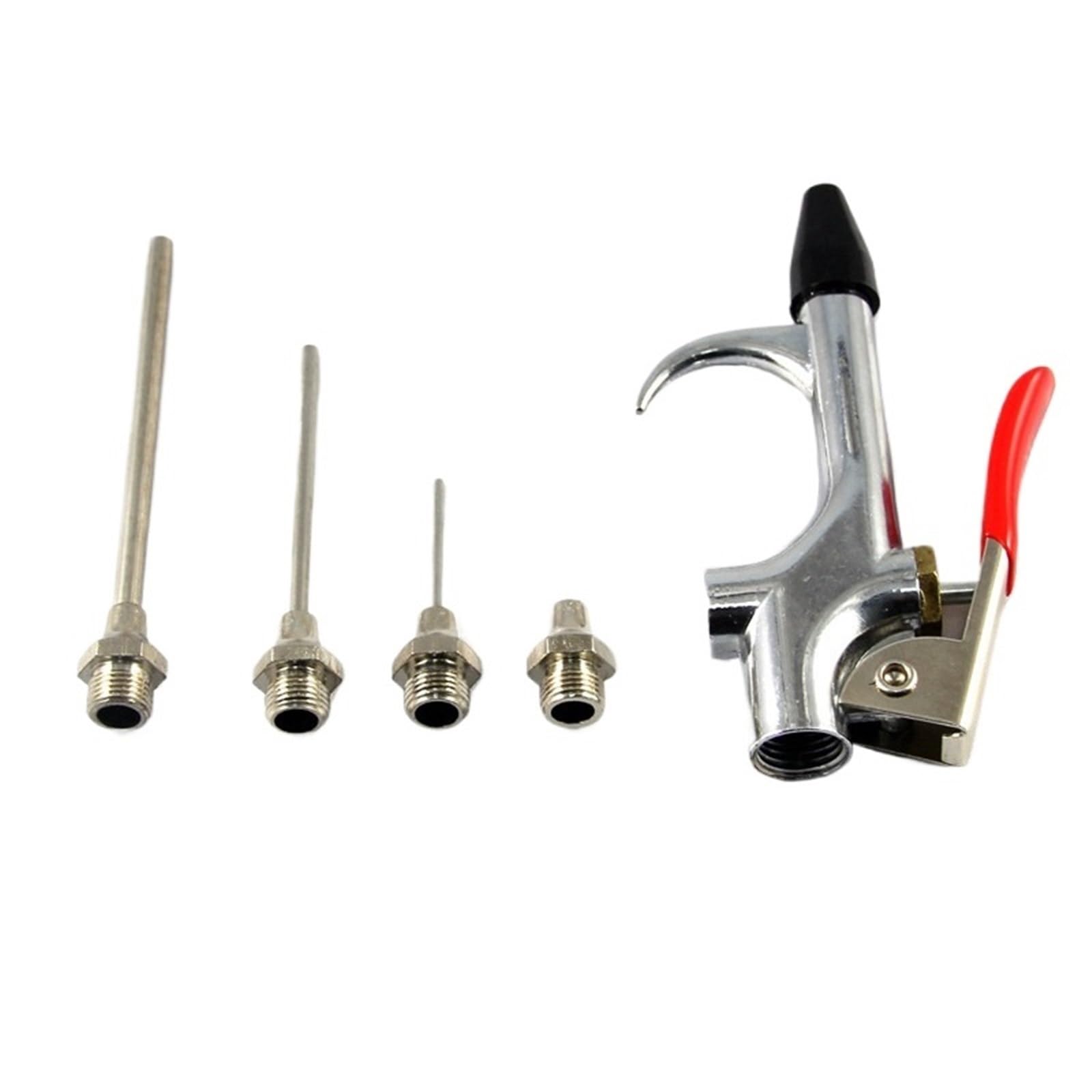 Strumenti pneumatici, Fornitura Di 5 Utensili Pneumatici Per Soffiare Polvere, Aria, Rimozione E Set Pistole Accessori