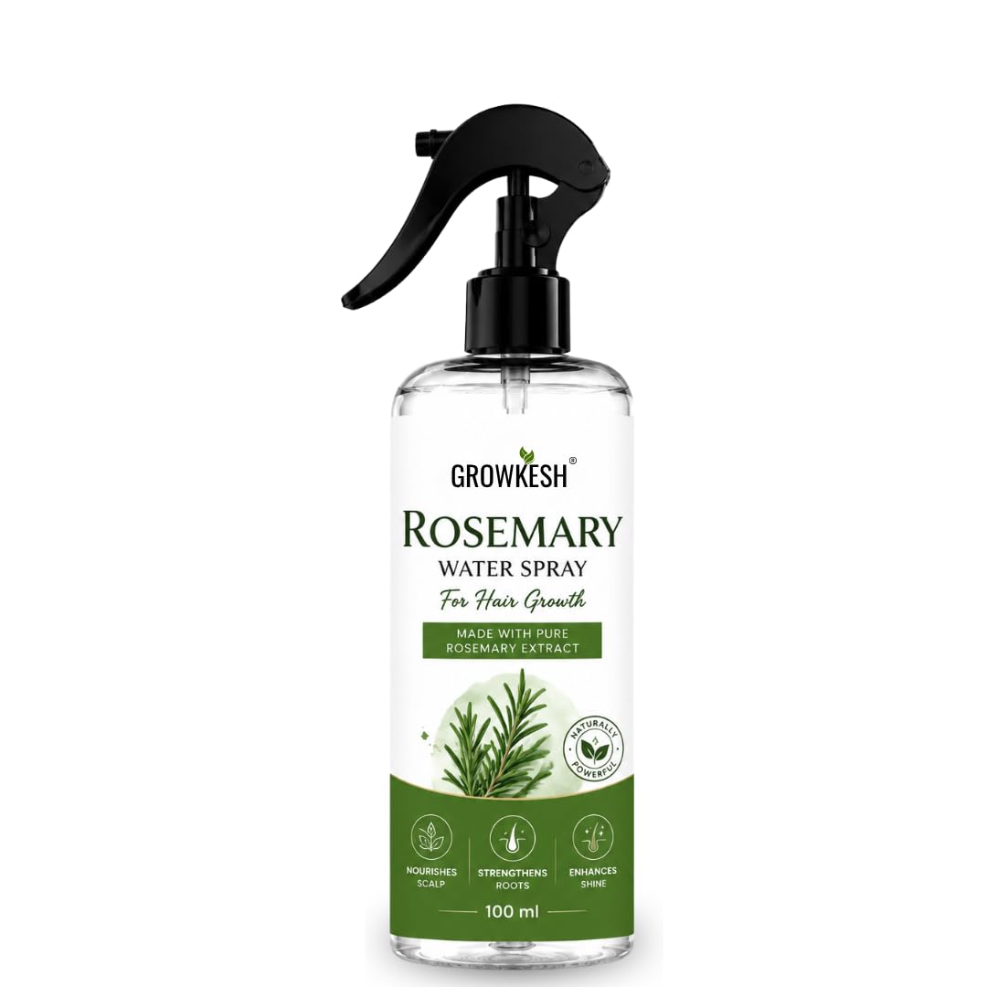 Rosemary Water Spray for Men & Women | Leave-In Hair Mist | Lightweight Daily Hair Care Spray | Suitable for All Hair Types | 100 ml (Pack 1)-picture-37