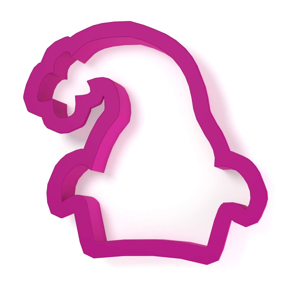 Elf Hat Cookie Cutter, plastik, LARGE - 4"
