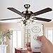 PECHAM Universal Lamp Kit & Timing Wireless Remote Control for Ceiling Fan, Scope of Application [Home/Office/Hotel/The Club/Display Hall/Restaurant]