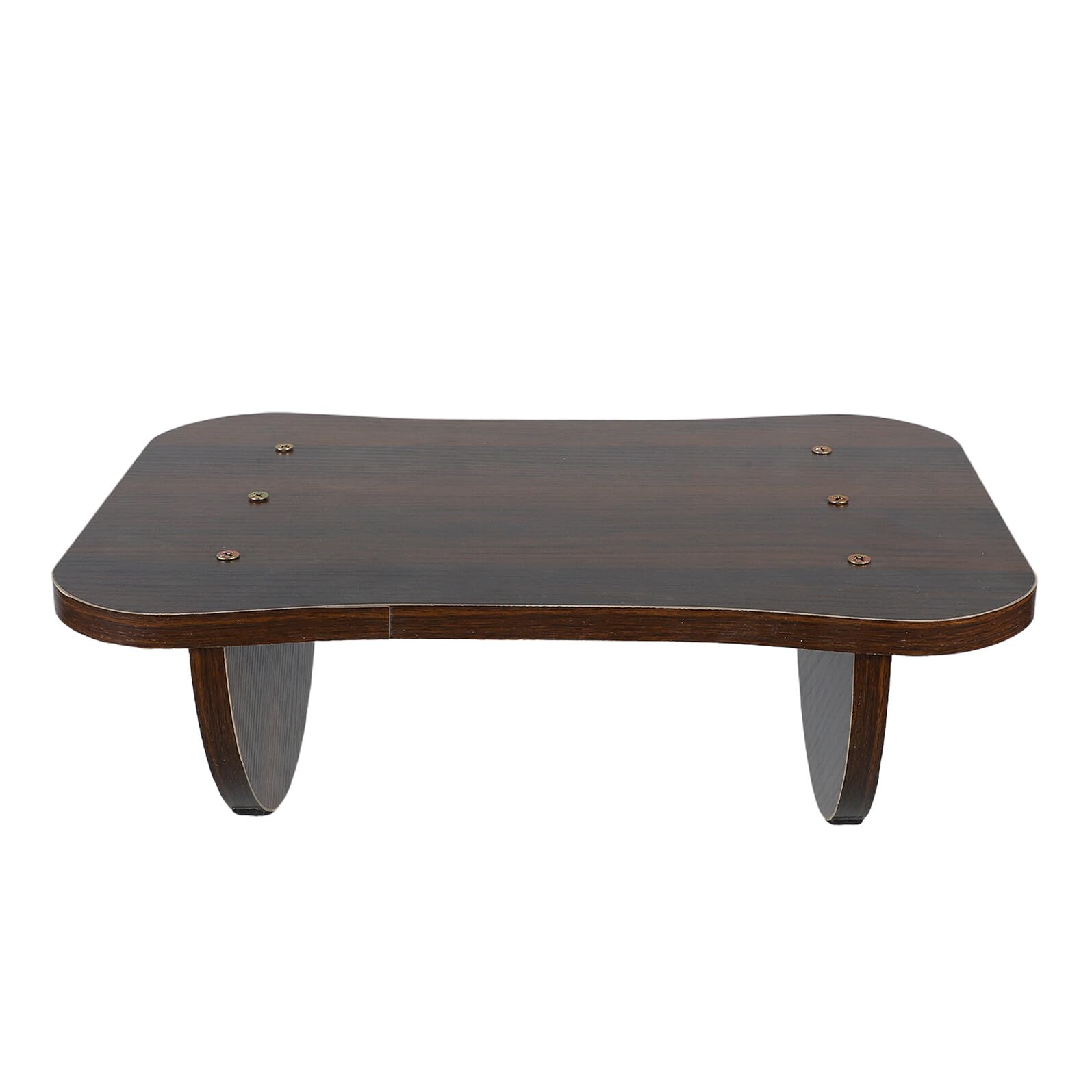 Repose-pieds ergonomique en bois sous bureau de jeu pour de longues sessions