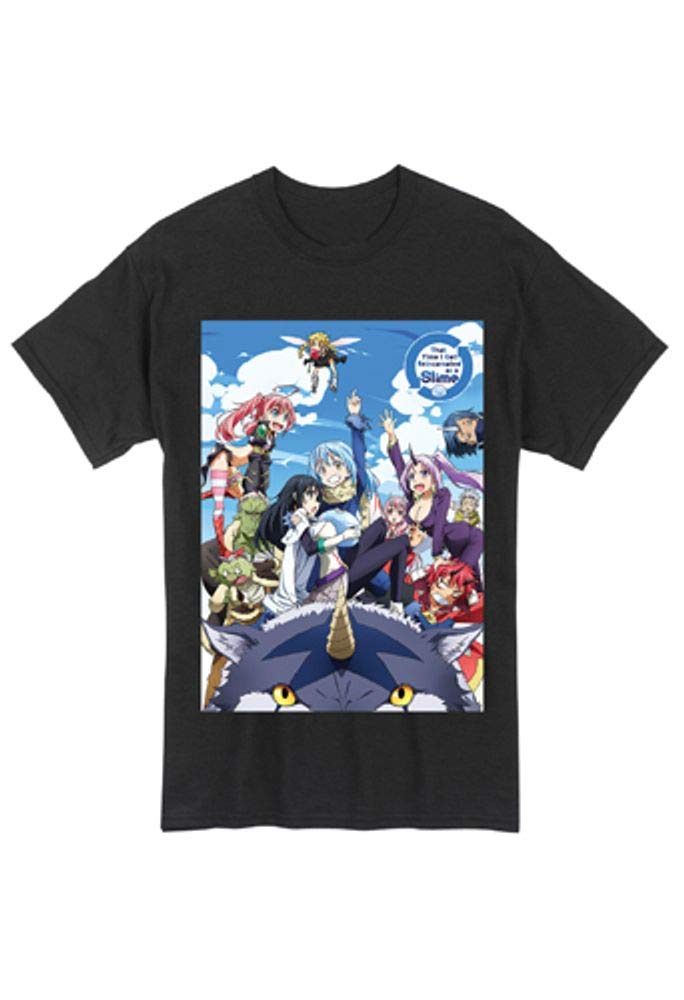 Great Eastern Entertainment That Time I Got Reincarnated as a Slime-Group Men T-Shirt Camiseta para Hombre