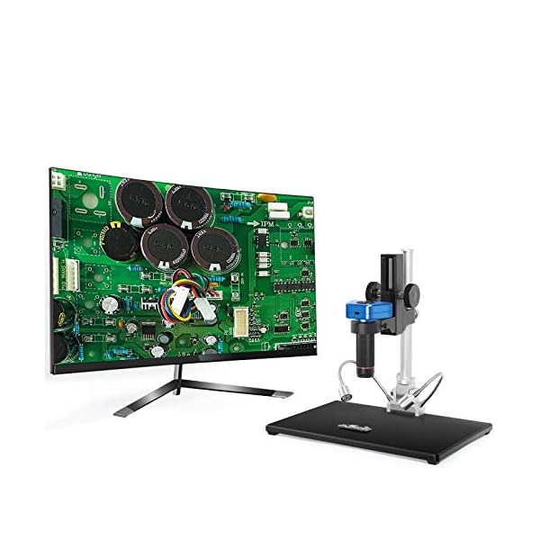 Andonstar AD1605 4K HDMI Digital Mikroskop mit Industrieobjektiv und 14MP CMOS HD Sensor, Werkzeug für Telefonreparatur…