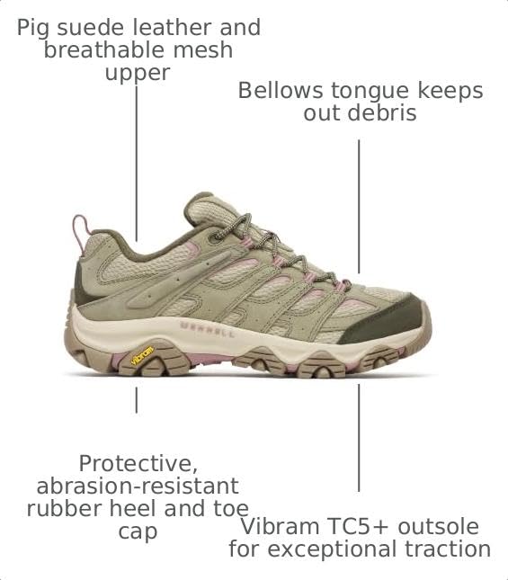 Image of Merrell womens Hiking Shoe