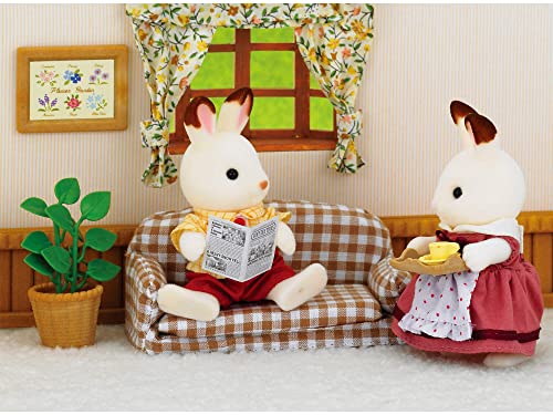 Sylvanian Families 5013 Set de Sofá y Nevera 5014 Accesorios Miniatura 4