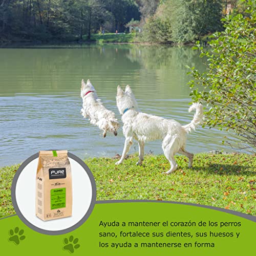 Avantis Pure Farmer Adult Futter für Erwachsene Hunde mittlerer und großer Rassen, 2 kg, 100% vollständiges und ausgewogenes Futter – sehr verdaulich mit Lamm
