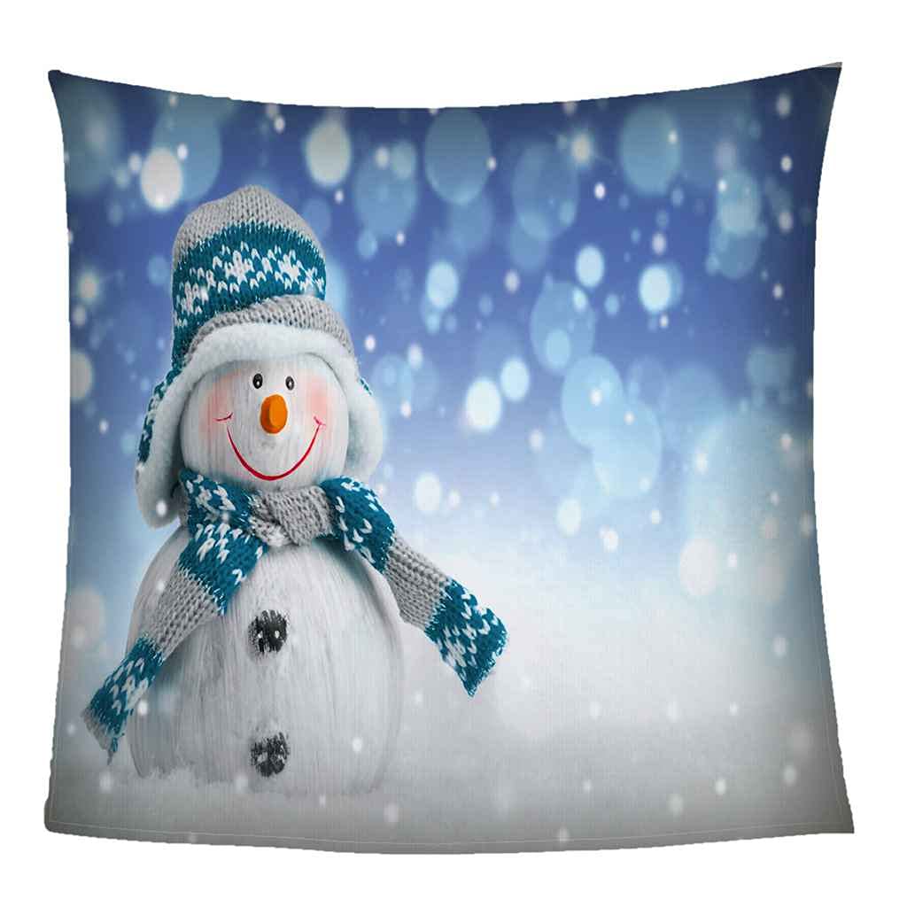 Couverture polaire en flanelle microfibre bleu plaid Noël 150x200 chaude toutes saisons