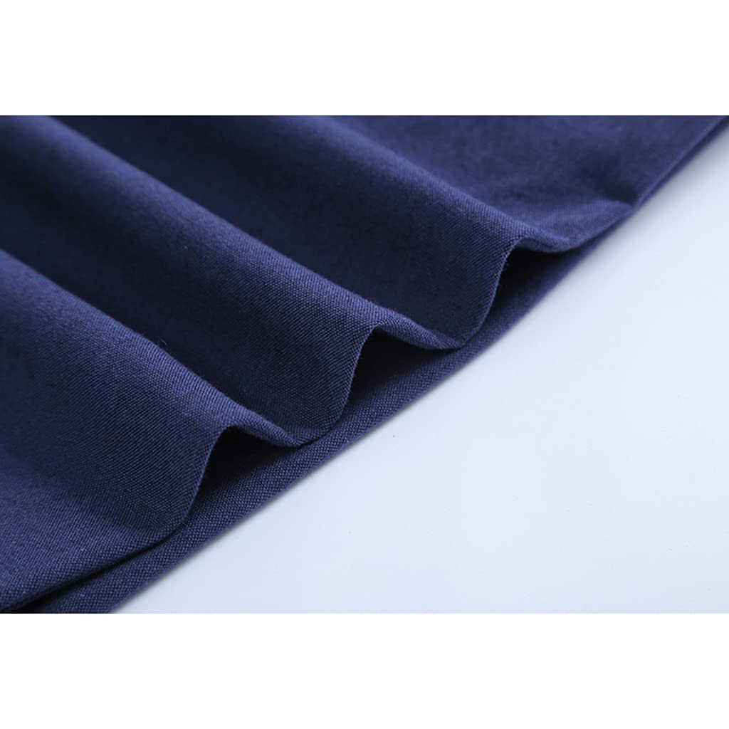 Pure Cotton Tang Anzug bequemer Kampfkunstanzug Männer Chinesische traditionelle Kleidung, atmungsaktive Baumwollwäsche Kung Fu Uniformen Tai Chi Kleidung Langarm He