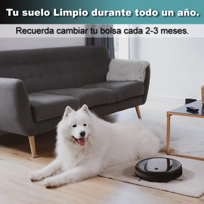 Selbstentleerende Beutel Für Conga 15090 Spin - 4 Stück Staubsaugerbeutel