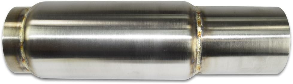 Stainless Headers Mfg. 3” X 8" Stainless Extended Exit Bullet Race Muffler - American Made
