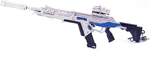 Juegos APEX Leyendas 16 Metal R301 Carabina Llavero Modelo Metal Figura Acción Artes Juguetes Colección Fiesta Regalo