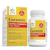 Terry Naturally Curamin Extra Strength - Curcumin & Boswellia - Turmeric Supplement - 90 Tablets