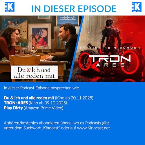 Tron: Ares, Du & Ich und Alle reden mit (OT: Follemente) | #883 Podcast Por  arte de portada