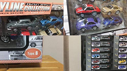 スカイライン 　THE HISTORY OF SKYLINE　プルバックカー スカイライン THE HISTORY OF SKYLINE プルバックカー