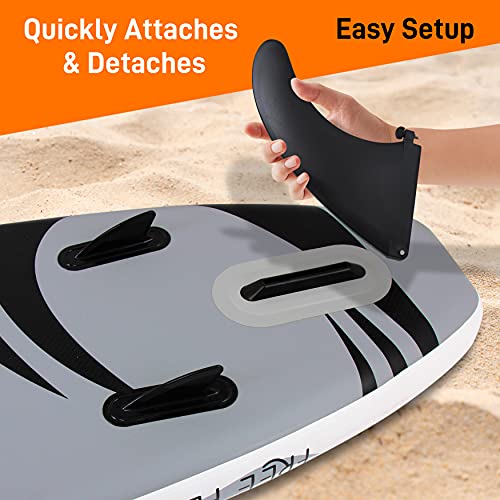Serenelife Stand-Up Inflatable Paddle Water Fin - For Free-Flow Inflatable Sup Stand-Up Paddle Board Models Slsupb06, Slsupb08, Slsupb105, Slsupb125, Slsupb135 & Slsupb145 -Prtslsunewfin5 #TOP2