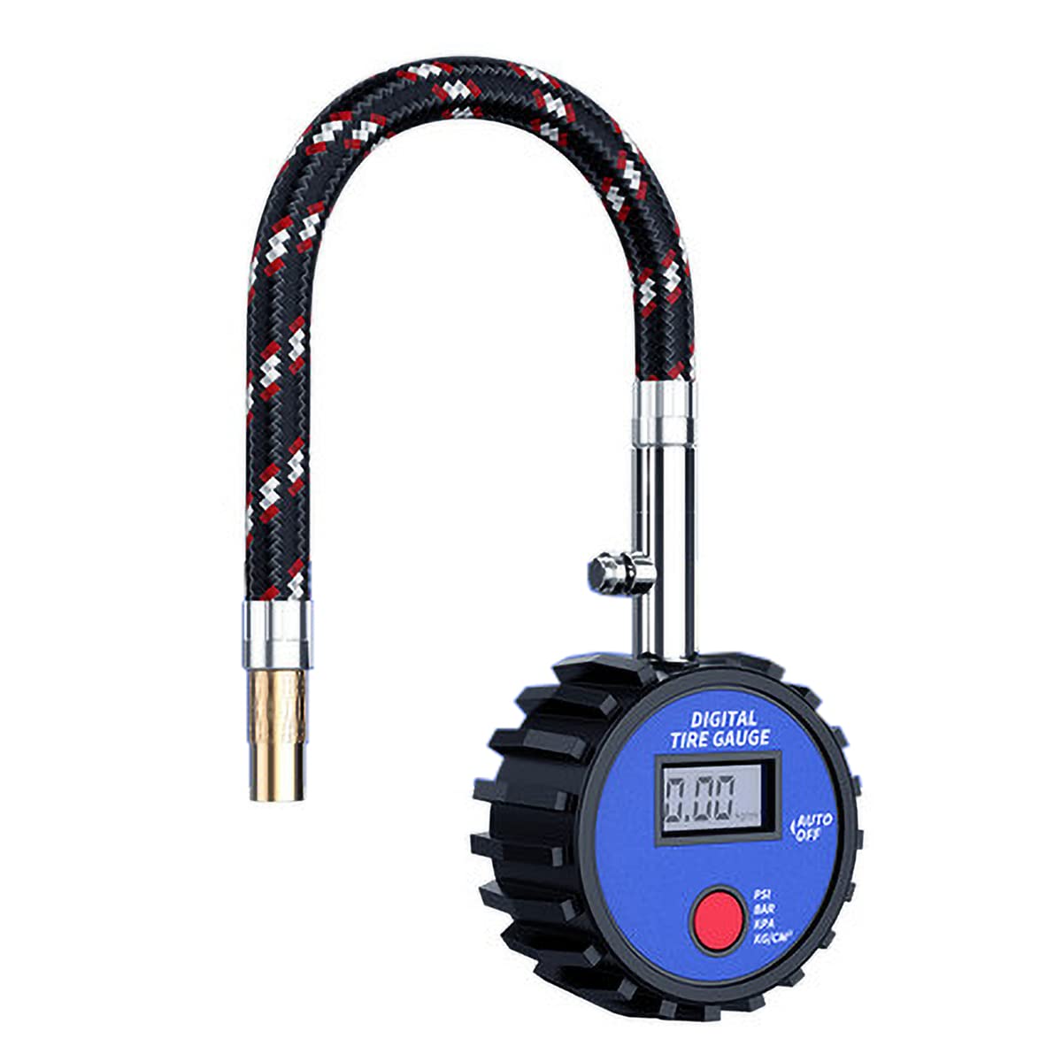 Medidor de presión de neumáticos 160PSI, probador de presión de neumáticos de Coche, Manguera de Alta Resistencia para Motocicleta, Coche y camión