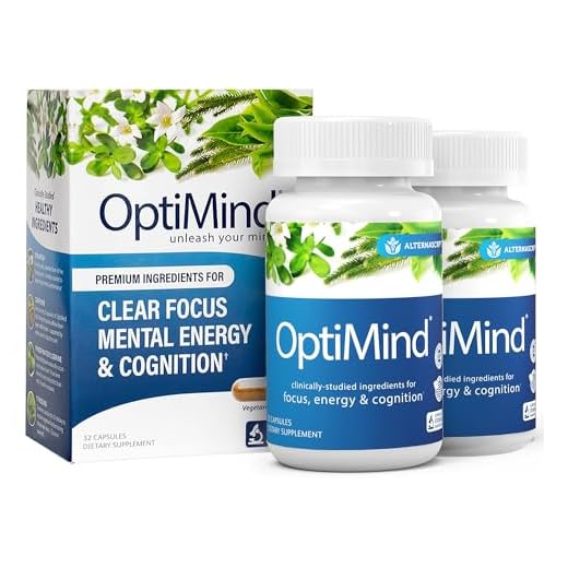 Optimind Nootropics Brain Booster Supplement | Enhance Focus and Cognition, Improve Retention, Sustain Energy | Clinically Studied Ingredients, Bacopa, Tyrosine, Huperzine A, GABA - 2 Bottle (64 Ct)