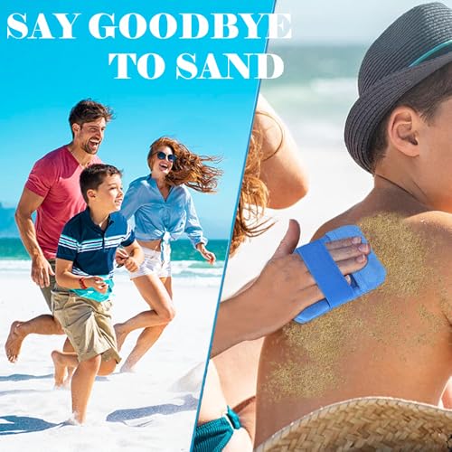 WiweTote 4Packs Sand Remover for Beach, Talc-Free Beach Vacation Essentials Skin-Friendly Sand Removal Bags for Adults & Kids Vacation Camping Must Haves - image 6
