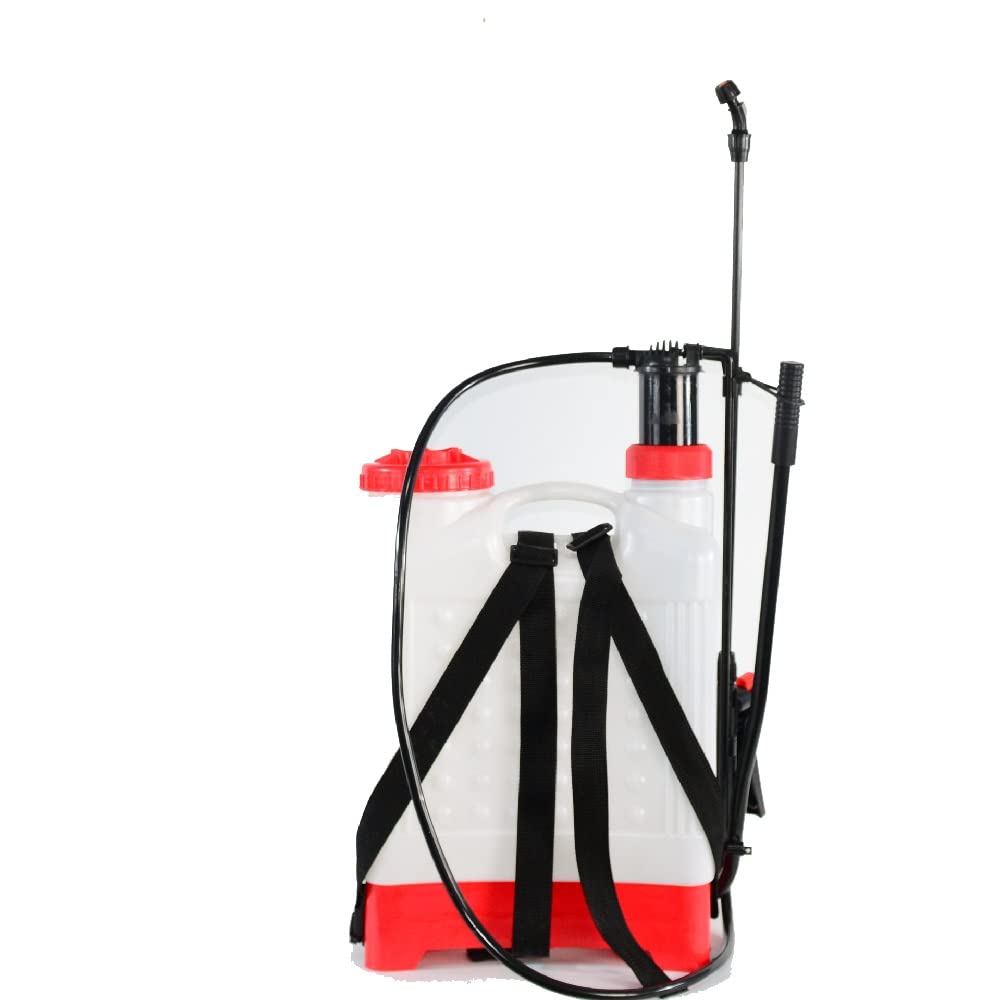 Pulverizadores Garden Chemical/Weed Killer Sprayer con Lanza y boquillas de Aerosol Ajustables, 18 litros, rociador de la Mochila Weedkiller Fertilizer Agua