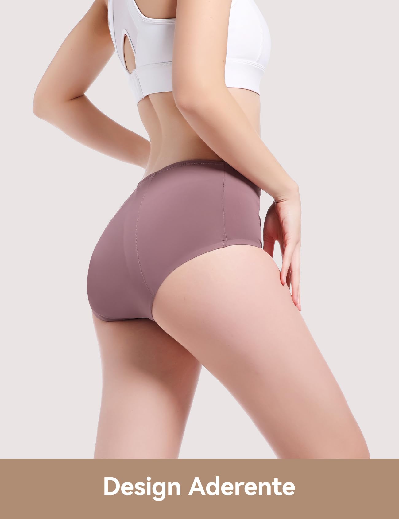 Carer Confezione da 3 Culotte Incontinenza Donna, Culotte Mestruali per Flusso Abbondante Riutilizzabili con Cuscinetto Assorbente da 150 ml per Incontinenza Moderata e Uso Notturno Ciclo