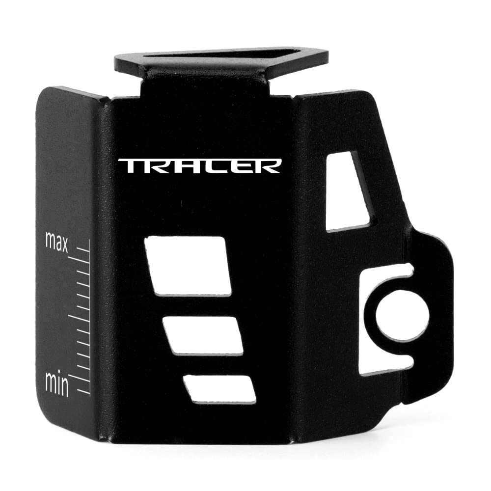 Modeer Serbatoio liquido freno CNC per serbatoio posteriore serbatoio olio protezione contenitore per Ya.maha Tracer 7/gt Tracer 9/gt Tracer 700/gt Tracer 900/gt Accessori ogni anno (nero)