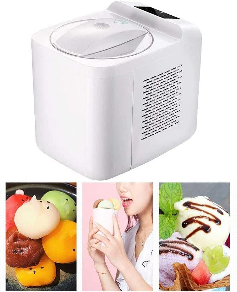 Samnuerly Heim-Eismaschine 1L, vollautomatische Mini-Frucht-Softeis-DIY-Küche – Bild 3