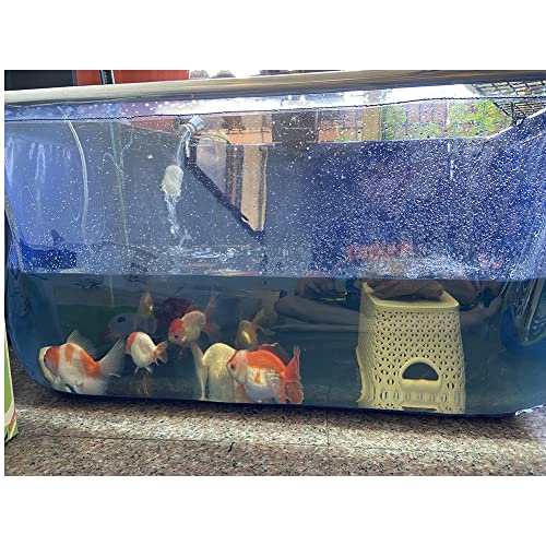 Peceras y estanques de carpas koi con panel de visualización y lona de PVC armada 4