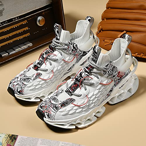 GSIGUL Mens Blade Fashion Sneakers Non Slip Running Athletic Tennis Shoes Casual Walking Shoes for Men2