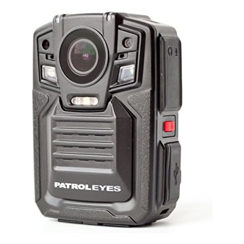 PatrolEyes 1296P HD 32GB GPS Auto IR Night Vision Police Body Camera DV5 2 Cover
