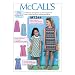 McCall's Patterns M7344 Children's/Girls' Raglan Sleeve Knit Dresses, Size CHJ (7-8-10-12-14)