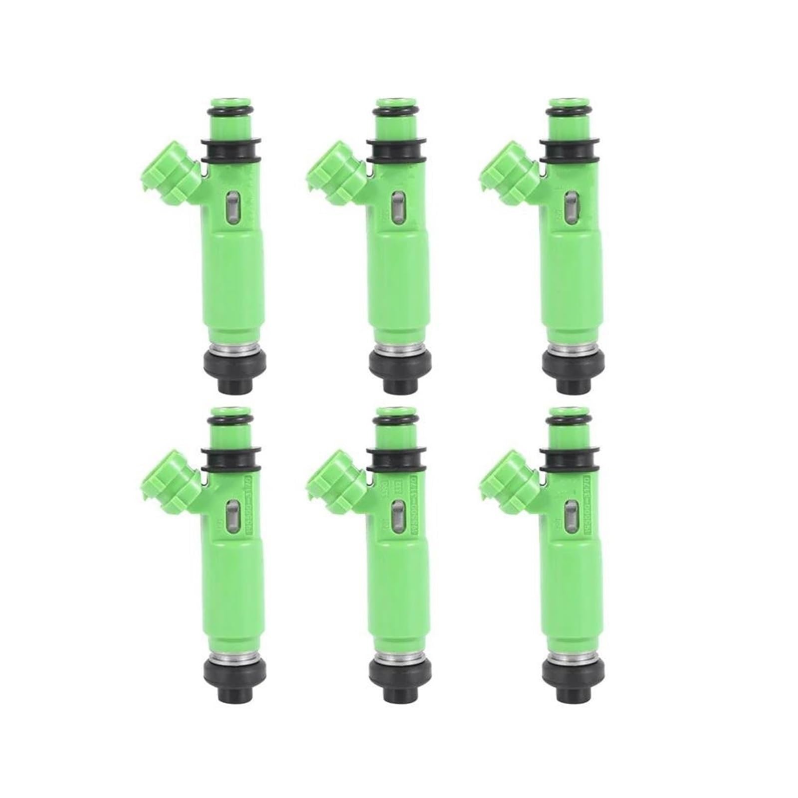 6Pcs Fuel Injectors 195500-3170 1955003170 MD332733 for Mitsubishi for Montero Sport 3.0L 6G72 1998-2003 CYPMDW