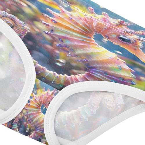 Olorful Seahorse Underwater Toddler Girls's Underwear 2T 202b8723c4