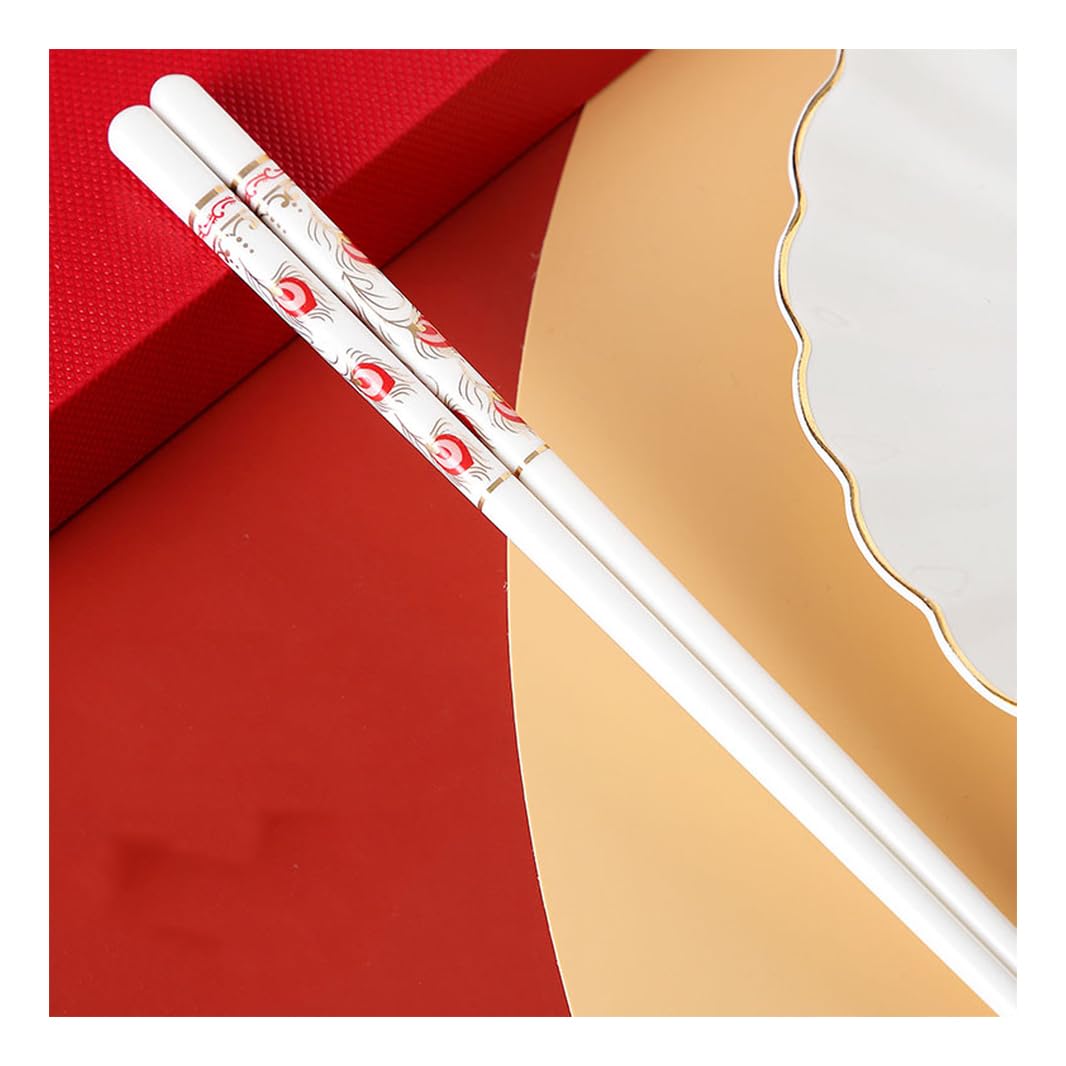 Baguettes en porcelaine de Chine haut de gamme avec coffret cadeau élégant