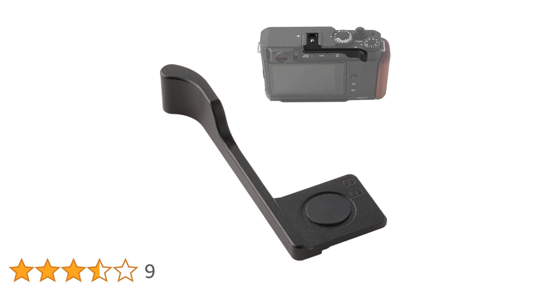 新品 富士フイルム FUJIFILM xe4 XE4用 ハンドグリップ 楽天市場】WEPOTO Fujifilm X-E4用ハンドグリップノーブルウッド